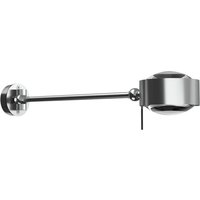 Top Light Puk Maxx Hotel LED, 30 cm, klara linser, matt krom