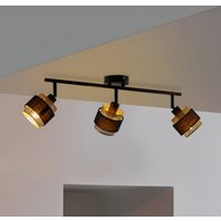 OSRAM taklampa Decor Spot Hornet, 3 lampor, svart/guld