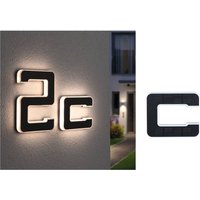 Paulmann LED solcellsbokstav c