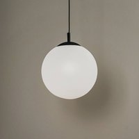 TK Lighting Suspension Maxi, Ø 30 cm, à 1 lampe, abat en verre