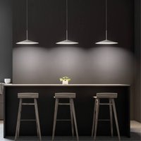 Linea Light LED-hänglampa Poe Plus, vit