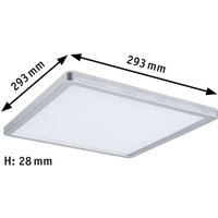 Paulmann Atria Shine Panel on/off chrome 840 29x29