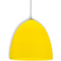 Näve Gul taklampa Fancy i silikon