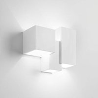 TECNICO by Sforzin Heraea wall light made of plaster 3-bulb