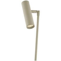 HELL Lampe de table LED Tom Pro, couleur sable, hauteur 47cm, CCT, variateur
