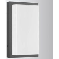 LCD Varmvit LED-utomhusvägglampa Babett