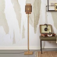 GOOD & MOJO Bhutan floor lamp, 135 cm, natural