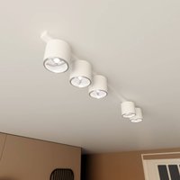 EMIBIG LIGHTING Nano ceiling light, white, 5-bulb, metal
