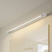 Arcchio LED-vägglampa Jora, 90 cm, vit, vridbar, IP44