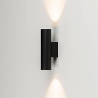 Milan Iluminación Milan Haul LED wall light up and down black