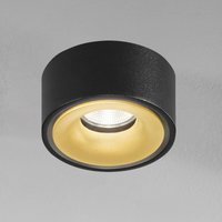 Egger Licht Egger DLS Spot encastré LED Clippo EP, noir-or 3.000K