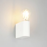 Trio Lighting Applique pour salle de bain Pratella, largeur 4 cm, blanc, plastique, IP44