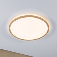 Atria Shine LED Plafond Ø42 IP44 3000K Wood - Paulmann