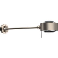 Top Light Puk Maxx Hotel G9, 30cm, lentilles transparentes, nickel mat