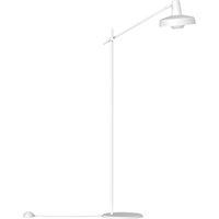 GRUPA Arigato Palace golvlampa, dubbelarmad, vit