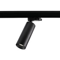 Egger Licht EGG DLS Reed S track spotlight, dimmable-to-warm, black, 15°