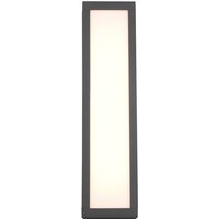 LED-Außenwandleuchte Fuerte, anthrazit, Aluminium, IP54