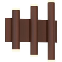 Mantra Iluminación Applique murale LED Cala, corten, aluminium, 6 sorties de lumière