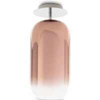 Artemide Gople plafonnier cuivré/argenté