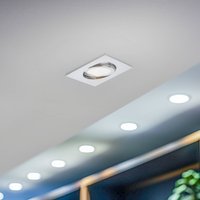 BRUMBERG downlight IP65 angular switchable chrome