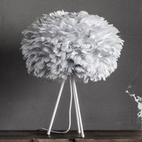 UMAGE Eos medium table lamp, light grey