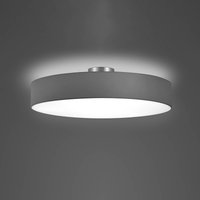 Trio Lighting Hotel ceiling light, matt nickel/grey, Ø 65 cm