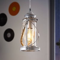 EGLO Taklampa Fedor i antikdesign silver