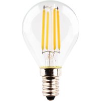 Müller-Licht Retro E14 4W 2,700 K Filament clear teardrop LED bulb