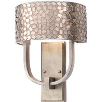 QUOIZEL Confetti wall light in antique silver