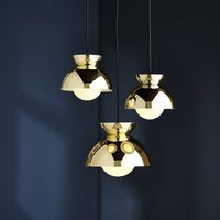 FRANDSEN Butterfly pendant light, brass-coloured, Ø 29 cm