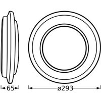 Ledvance Orbis Berlin LED-taklampa svart 30cm