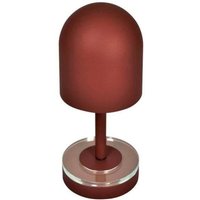AYTM Luceo battery lamp, brown, metal, 24 cm, dimmable, IP44