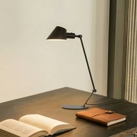 Lindby Corali table lamp, black, metal, height 64cm
