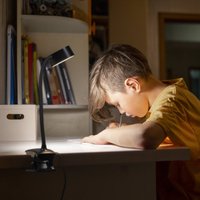 OSRAM LED-klämlampa Office Line Cylinder svart CCT DIM