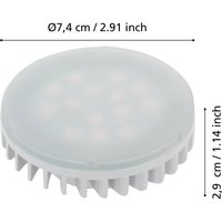 EGLO LED bulb GX53 4.9W 3,000K matt