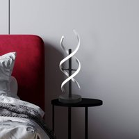 Trio Lighting Sequence LED table lamp, dimmable, CCT, aluminium