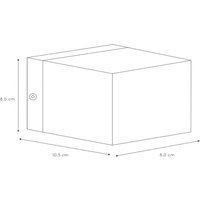 Lucide Vägglampa Devi svart