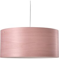 LZF LAMPS LZF Gea LED hanging light, light pink, Ø 42 cm, wood