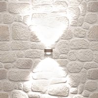 Top Light Puk Mini Wall, G9, clear lenses, matt nickel