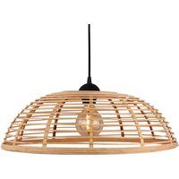 Brilliant Crosstown hanging light, bamboo lampshade, Ø 56 cm