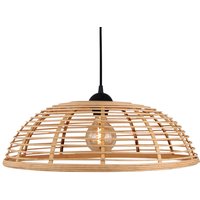 Brilliant Hänglampa Crosstown, bambuskärm ljus, Ø 56 cm
