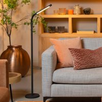 Lucide Gilly uppladdningsbar LED-golvlampa, svart