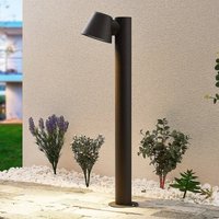 Borne lumineuse Lindby Ileyna, anthracite, métal, 70 cm