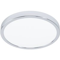 EGLO connect Smart LED surface-mounted light Fueva 6-Z, chrome, Ø27cm