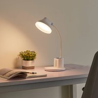 Lindby lampe de table LED Zephyra, blanc, CCT, intensité variable