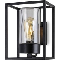 Moretti Luce Applique d'extérieur Cubic³ 3363 noir/transparent