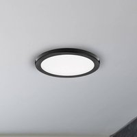 LIGHTME LED-lampa GX53 8W CCT 2 700/4 000 K Ø14,5cm svart