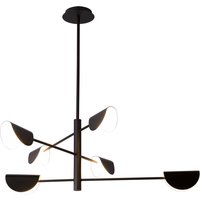 Viokef Hänglampa Ada, 6 lampor