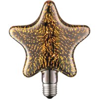 Lucande LED bulb E27 Star 4W 3D Fireworks