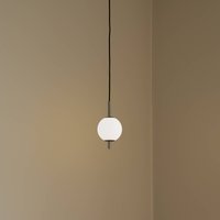 UMAGE LED pendant light Audrey, steel-coloured, 1-bulb, Ø 12 cm